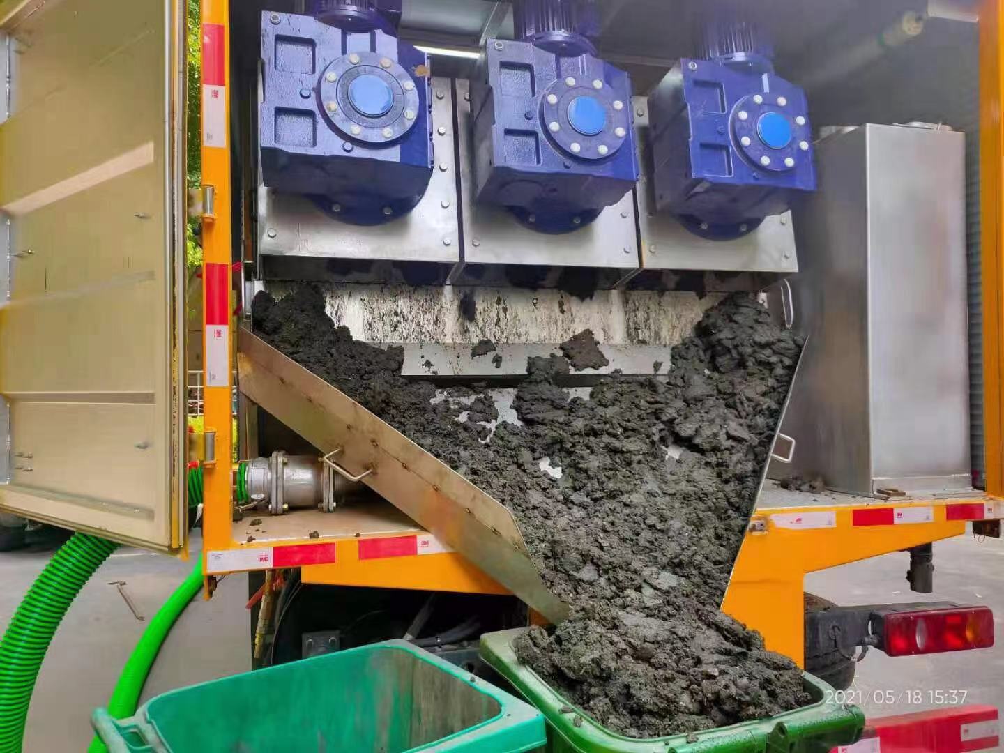 海南藏族化粪池清掏城市维护站-泥浆净化干湿分离处理